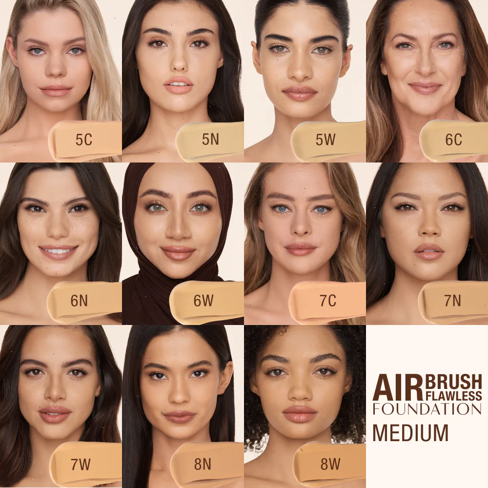AIRBRUSH FLAWLESS PERFECT, BLUR & SET KIT - FACE KIT - Image 6