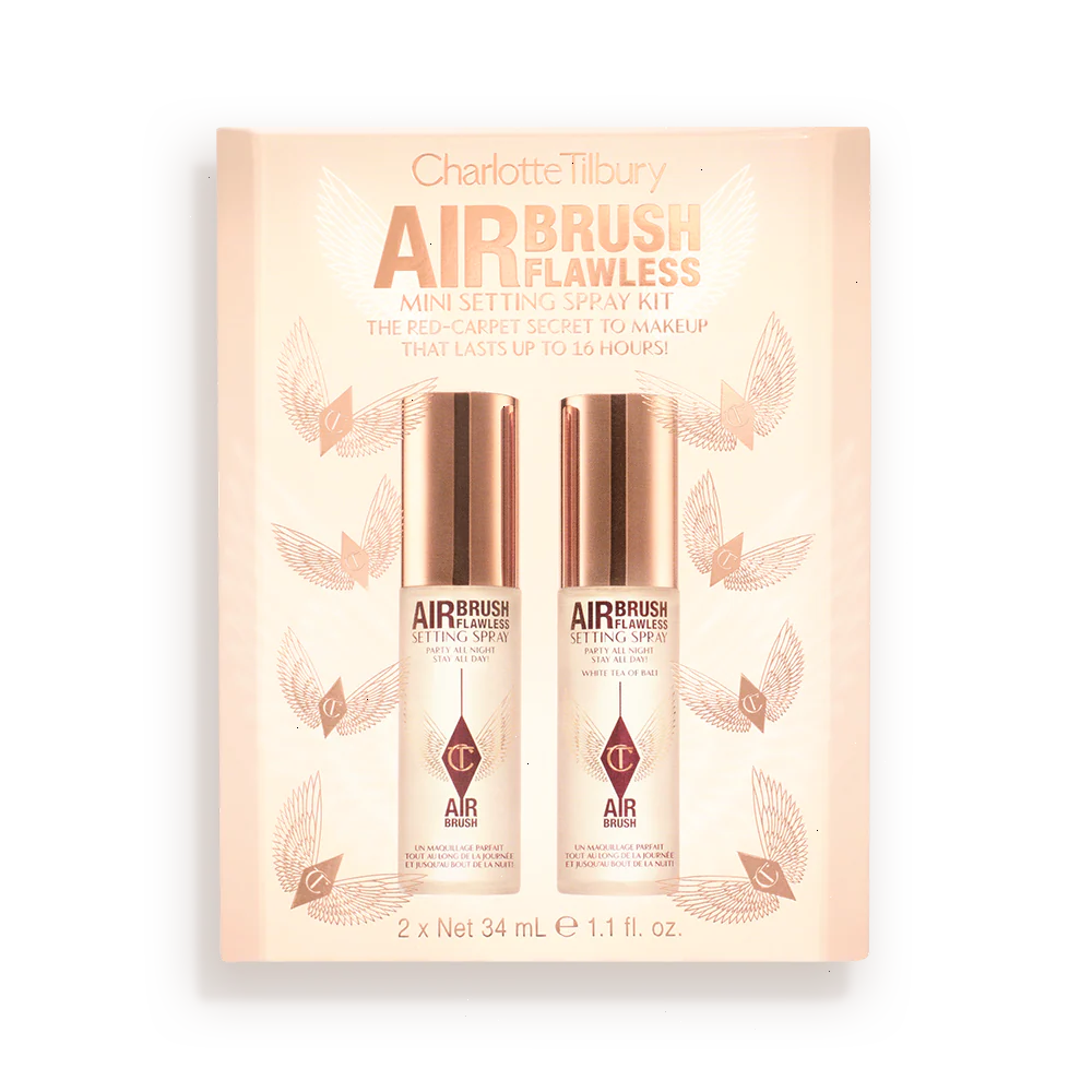 AIRBRUSH FLAWLESS  MINI SETTING SPRAY KIT - TRAVEL SIZE FACE KIT - Image 5