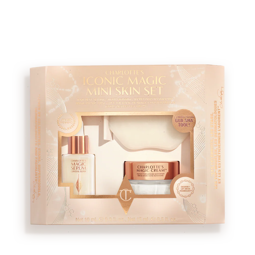 CHARLOTTE'S ICONIC MAGIC MINI SKIN SET - TRAVEL SIZE SKINCARE KIT - Image 4