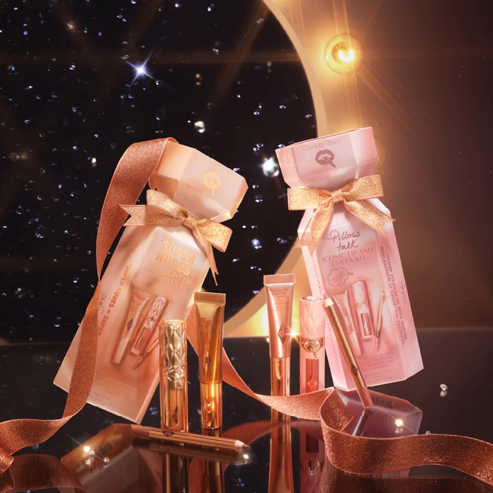 SUPER NUDES SPOTLIGHT LIP AND CHEEK KIT - LIP & CHEEK CRACKER - Image 3