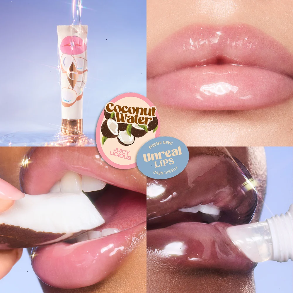 UNREAL LIPS HEALTHY GLOW NECTAR OIL - JUICYLICIOUS COCONUT WATER - Image 3