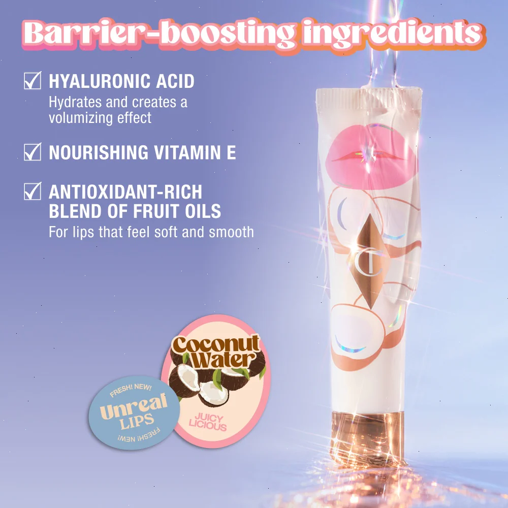 UNREAL LIPS HEALTHY GLOW NECTAR OIL - JUICYLICIOUS COCONUT WATER - Image 7